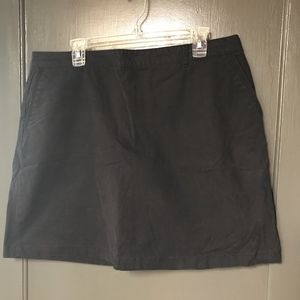 Dockers Black Skort Size 16